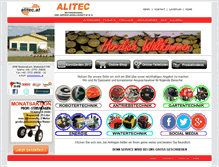 Tablet Screenshot of alitec-austria.com